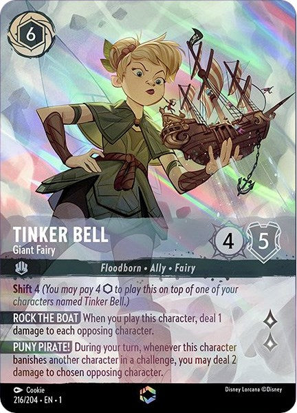 Tinker Bell - Giant Fairy (Enchanted) (216/204) [The First Chapter] | Arkham Games and Comics