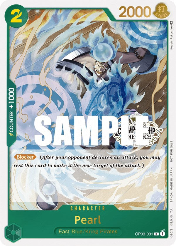 Pearl (Store Championship Participation Pack Vol. 2) [One Piece Promotion Cards] | Arkham Games and Comics