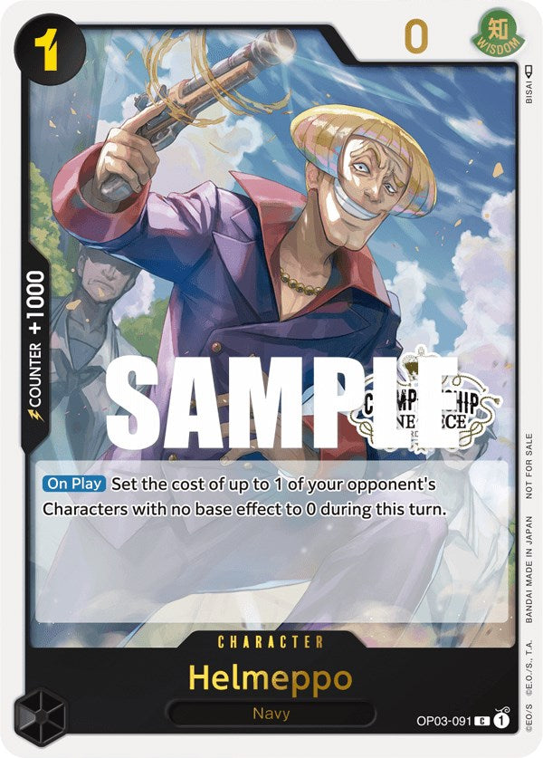 Helmeppo (Store Championship Participation Pack Vol. 2) [One Piece Promotion Cards] | Arkham Games and Comics