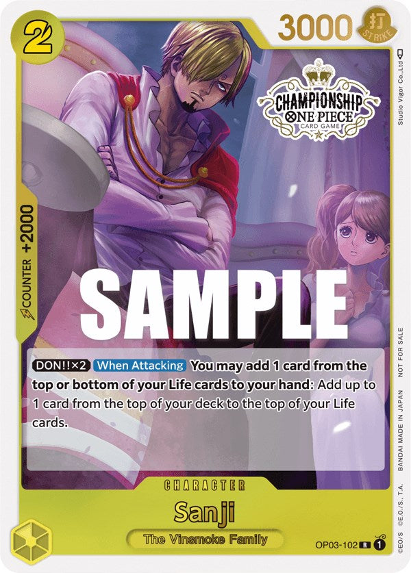 Sanji (Store Championship Participation Pack Vol. 2) [One Piece Promotion Cards] | Arkham Games and Comics