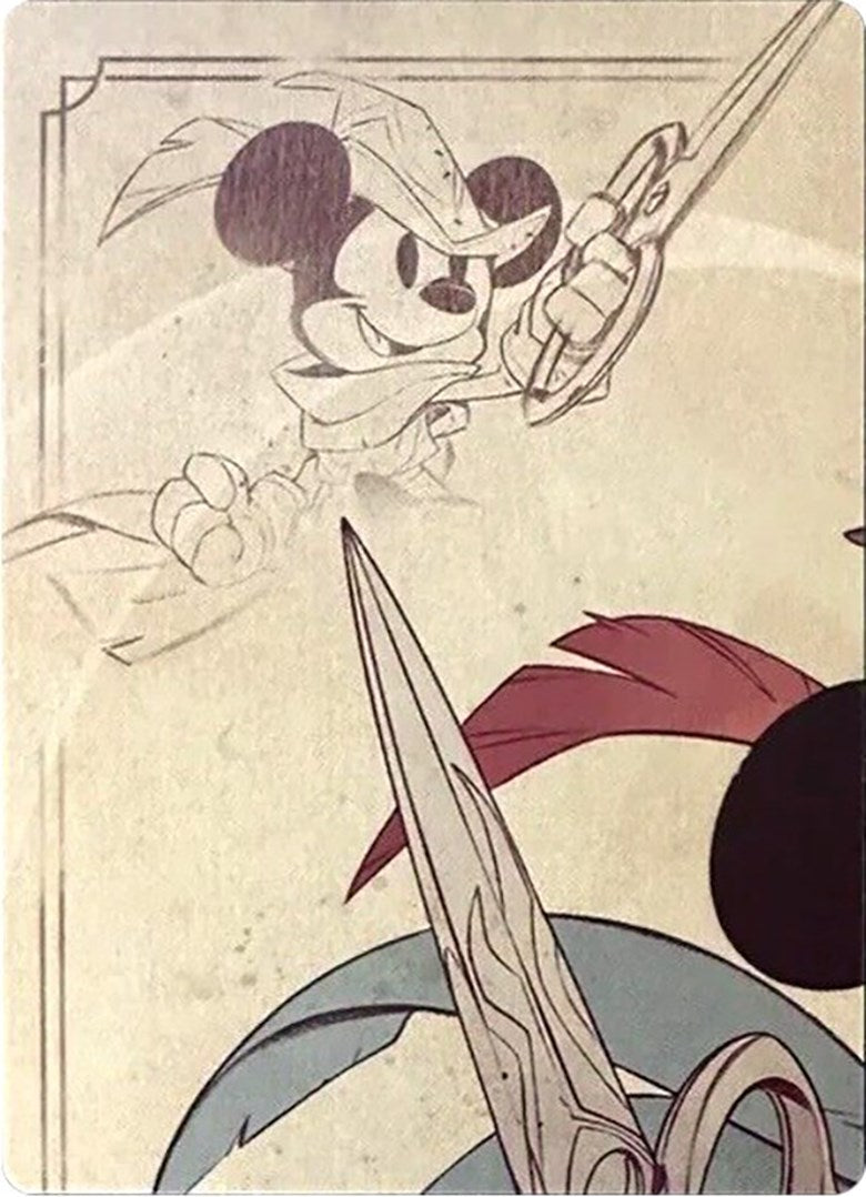 Mickey Mouse - Brave Little Tailor Puzzle Insert (Top Left) [The First Chapter] | Arkham Games and Comics