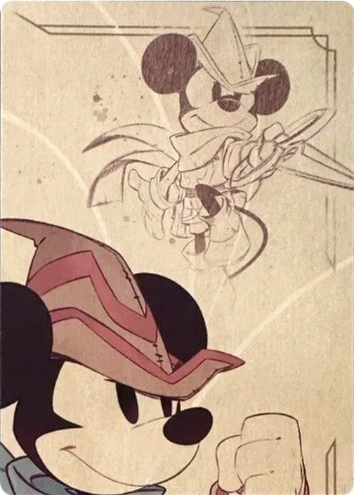 Mickey Mouse - Brave Little Tailor Puzzle Insert (Top Right) [The First Chapter] | Arkham Games and Comics