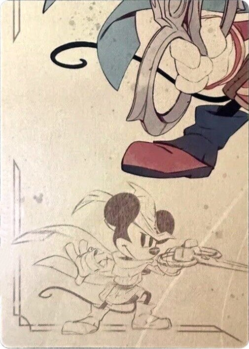 Mickey Mouse - Brave Little Tailor Puzzle Insert (Bottom Left) [The First Chapter] | Arkham Games and Comics
