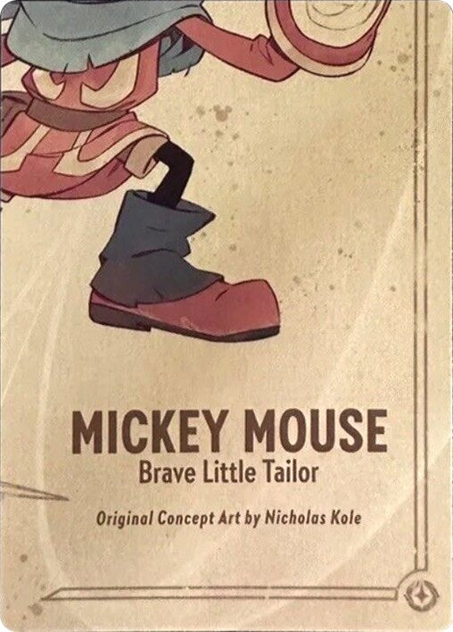 Mickey Mouse - Brave Little Tailor Puzzle Insert (Bottom Right) [The First Chapter] | Arkham Games and Comics