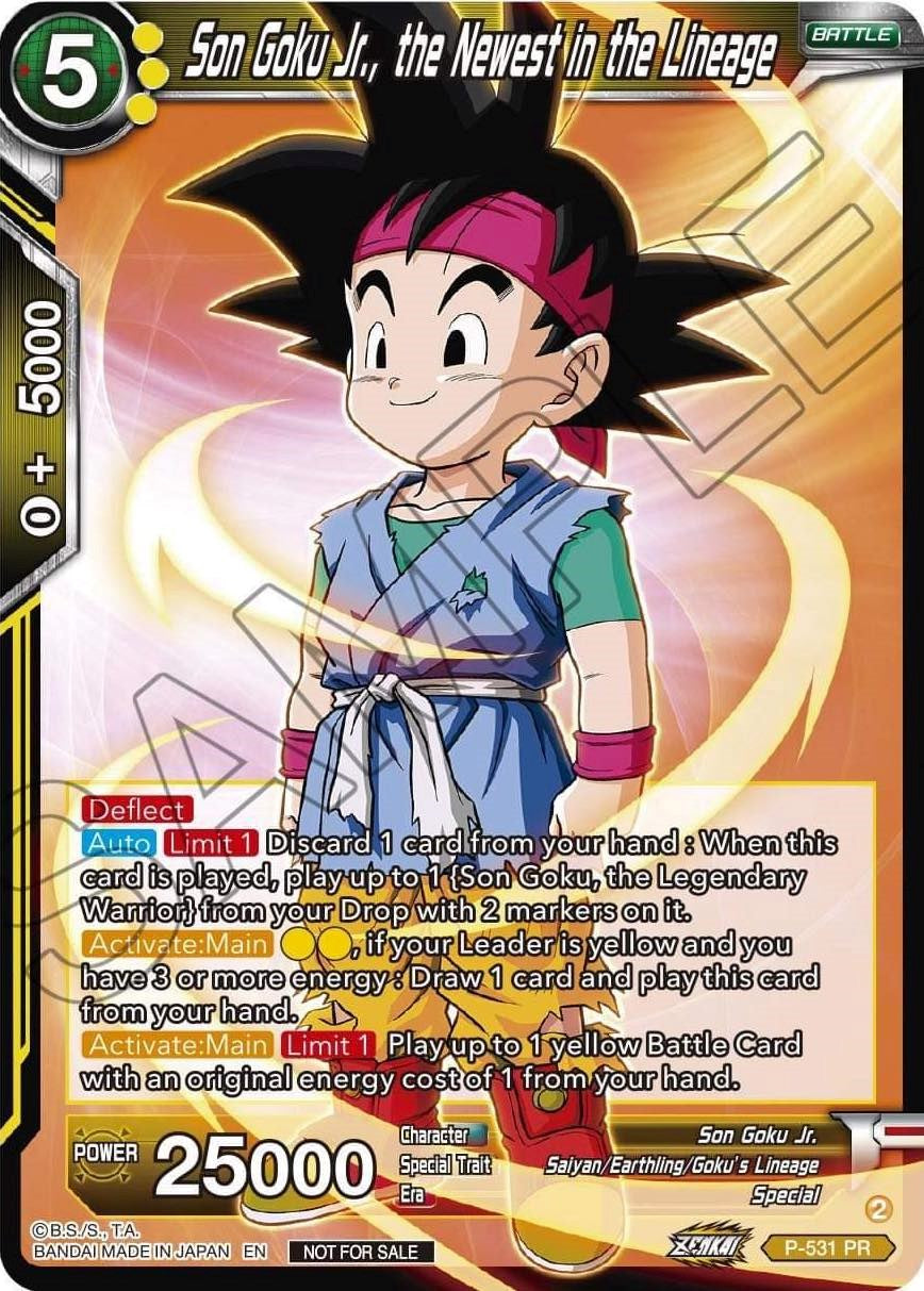 Son Goku Jr., the Newest in the Lineage (Zenkai Series Tournament Pack Vol.5) (P-531) [Tournament Promotion Cards] | Arkham Games and Comics