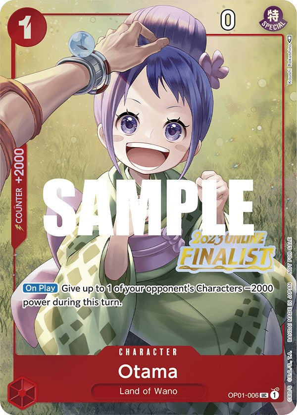 Otama (Online Regional 2023) [Finalist] [One Piece Promotion Cards] | Arkham Games and Comics