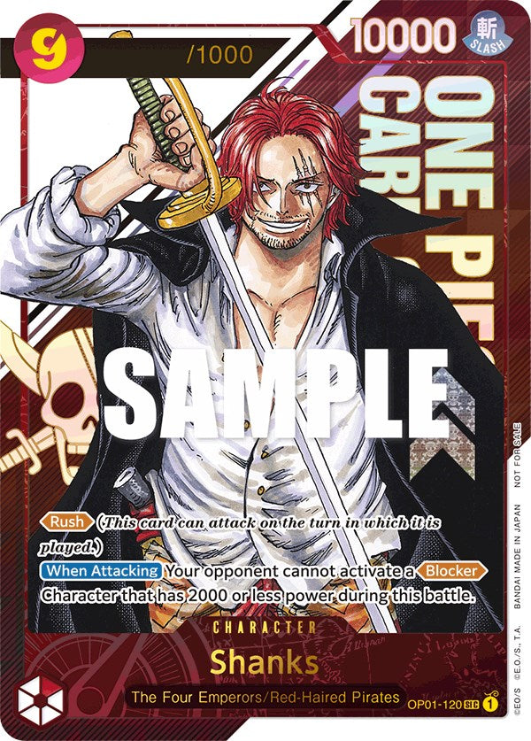 Shanks (Championship 2023) [Serial Number] [One Piece Promotion Cards] | Arkham Games and Comics