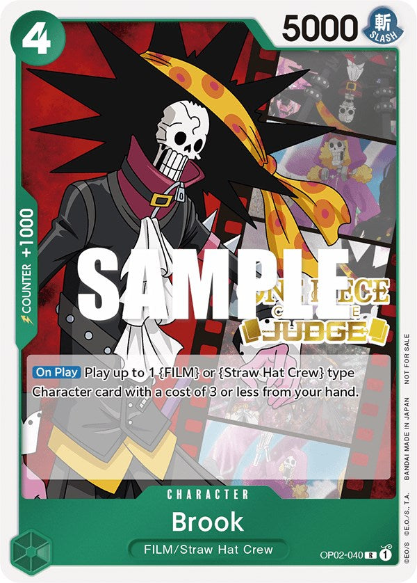 Brook (Judge Pack Vol. 2) [One Piece Promotion Cards] | Arkham Games and Comics