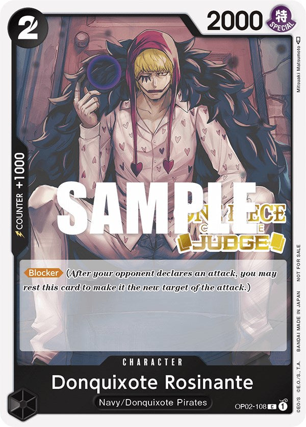 Donquixote Rosinante (Judge Pack Vol. 2) [One Piece Promotion Cards] | Arkham Games and Comics