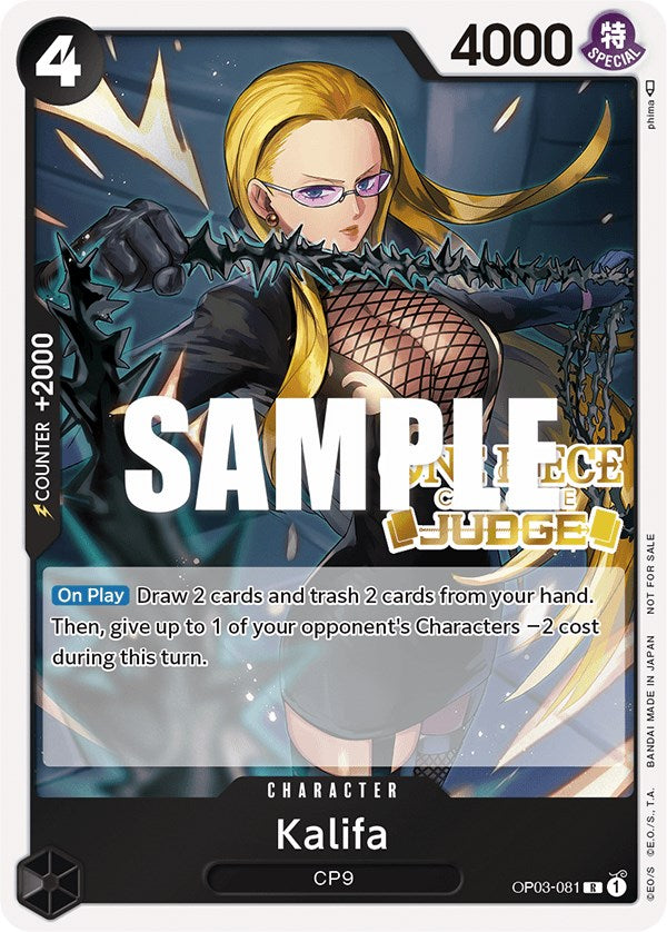 Kalifa (Judge Pack Vol. 2) [One Piece Promotion Cards] | Arkham Games and Comics