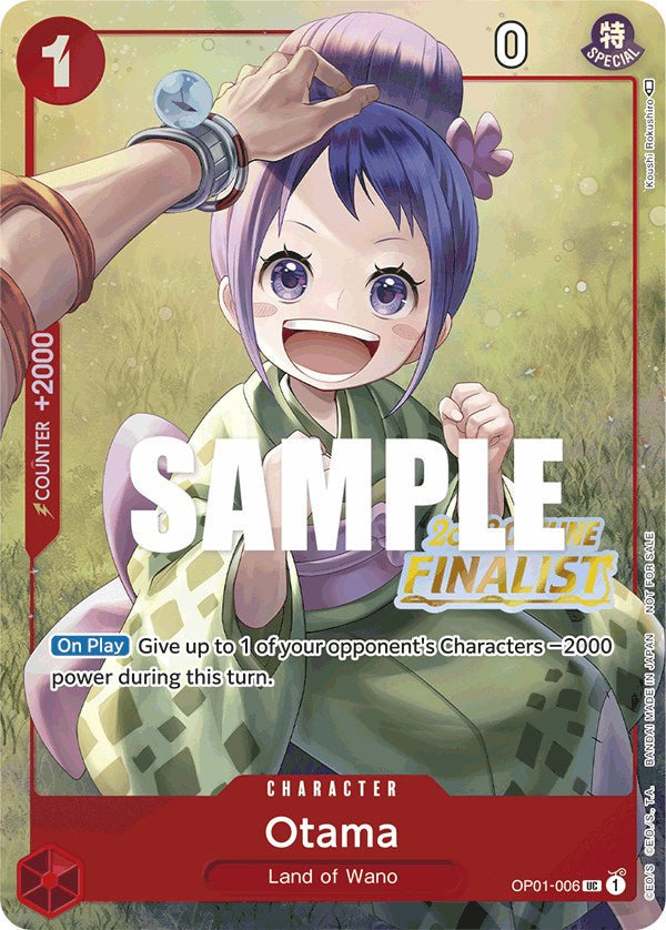 Otama (Offline Regional 2023) [Finalist] [One Piece Promotion Cards] | Arkham Games and Comics