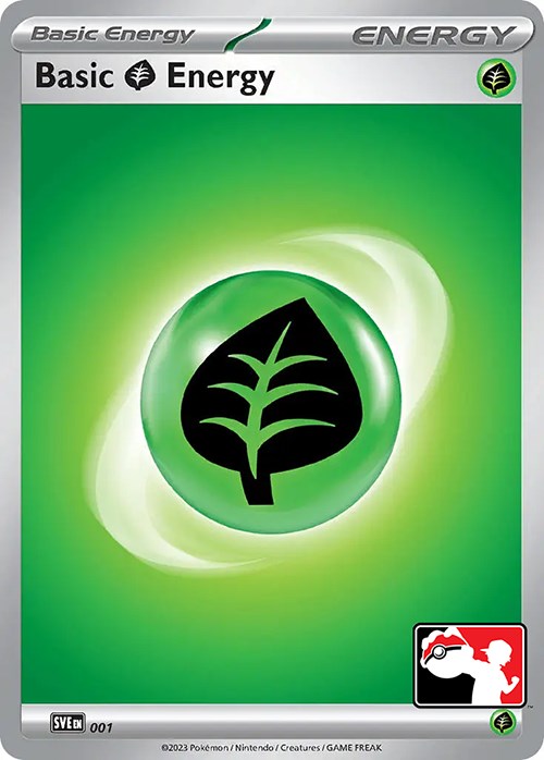 Basic Grass Energy (001) [Prize Pack Series Three] | Arkham Games and Comics