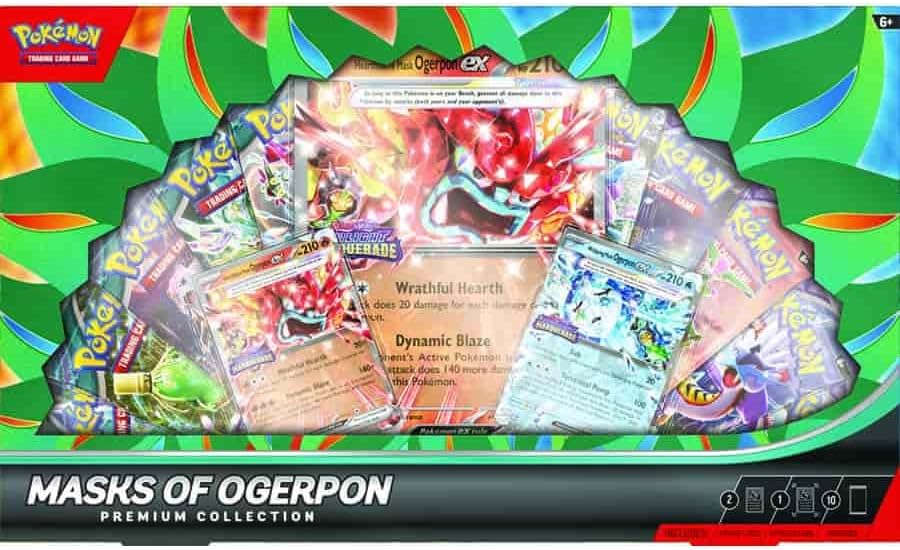 Pokemon TCG: Masks of Ogerpon ex Premium Collection | Arkham Games and Comics
