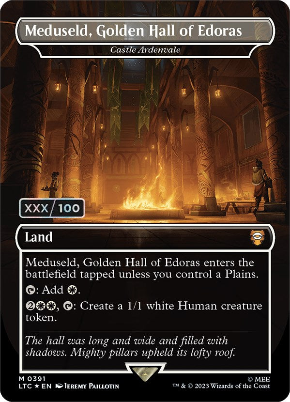 Meduseld, Golden Hall of Edoras - Castle Ardenvale (Serialized) [The Lord of the Rings: Tales of Middle-Earth Commander] | Arkham Games and Comics