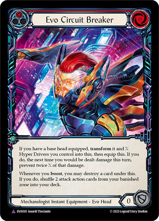 Evo Circuit Breaker (Marvel) [EVO030] (Bright Lights)  Cold Foil | Arkham Games and Comics