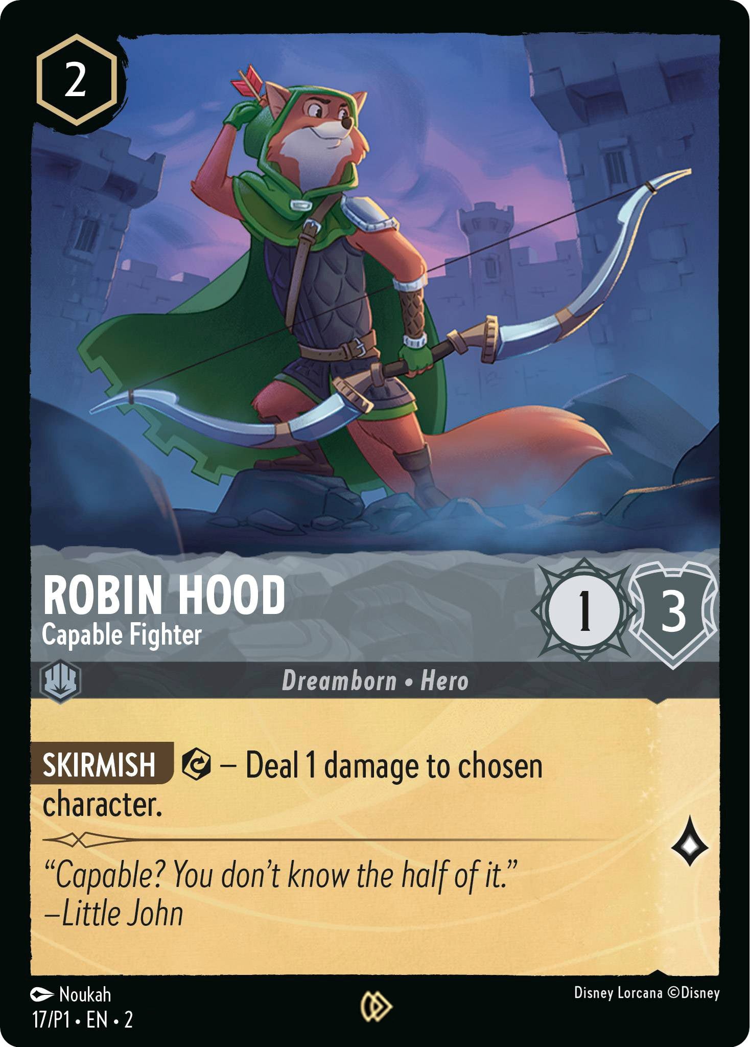 Robin Hood - Capable Fighter (17) [Promo Cards] | Arkham Games and Comics