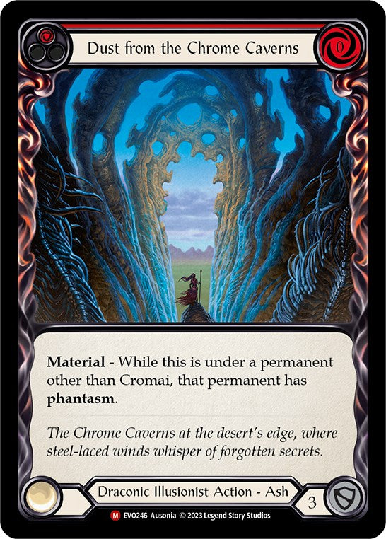 Dust from the Chrome Caverns [EVO246] (Bright Lights)  Rainbow Foil | Arkham Games and Comics