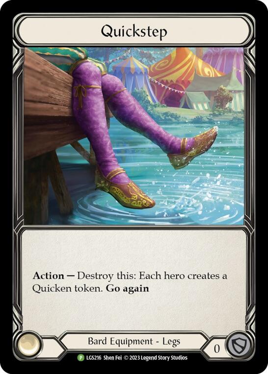 Quickstep [LGS216] (Promo)  Rainbow Foil | Arkham Games and Comics