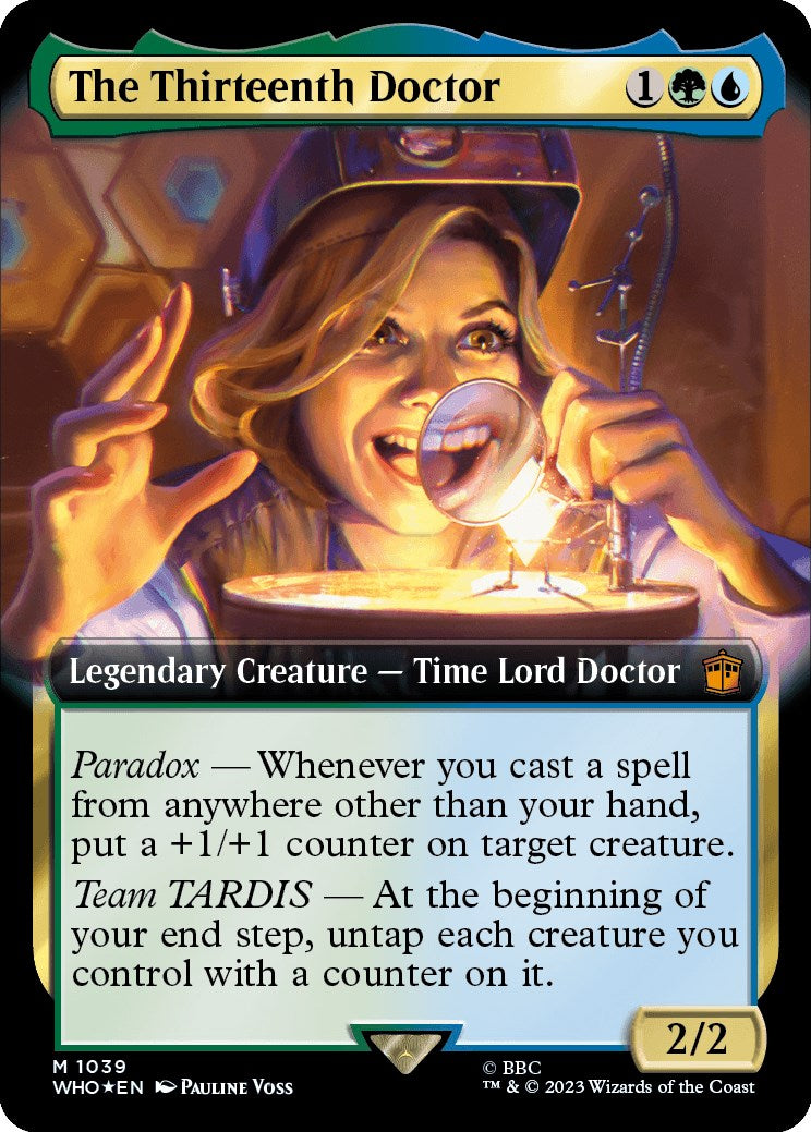 The Thirteenth Doctor (Extended Art) (Surge Foil) [Doctor Who] | Arkham Games and Comics
