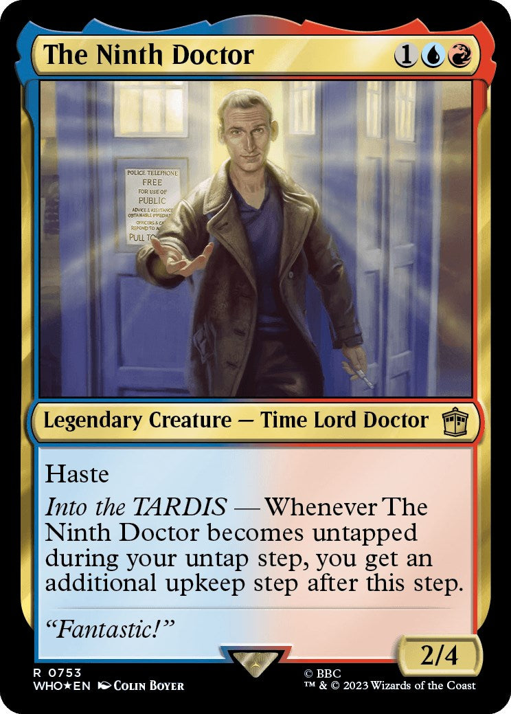 The Ninth Doctor (Surge Foil) [Doctor Who] | Arkham Games and Comics