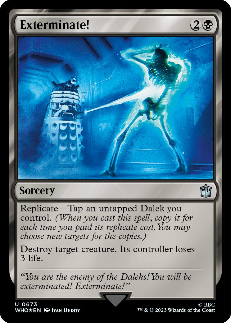 Exterminate! (Surge Foil) [Doctor Who] | Arkham Games and Comics