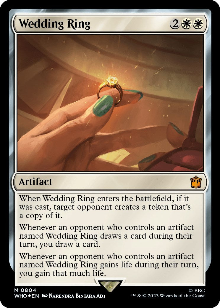 Wedding Ring (Surge Foil) [Doctor Who] | Arkham Games and Comics
