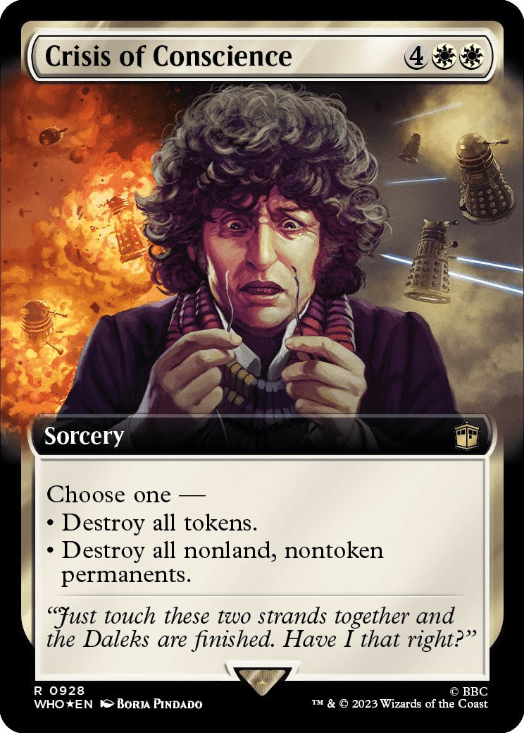 Crisis of Conscience (Extended Art) (Surge Foil) [Doctor Who] | Arkham Games and Comics