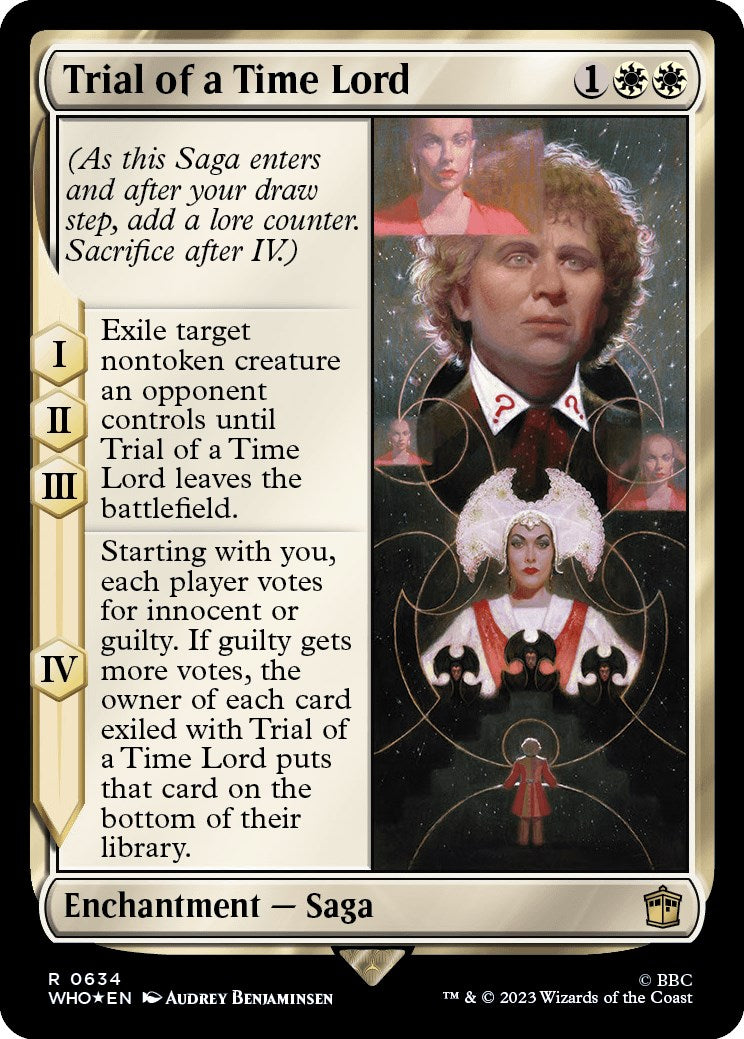 Trial of a Time Lord (Surge Foil) [Doctor Who] | Arkham Games and Comics