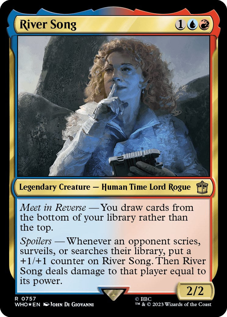 River Song (Surge Foil) [Doctor Who] | Arkham Games and Comics