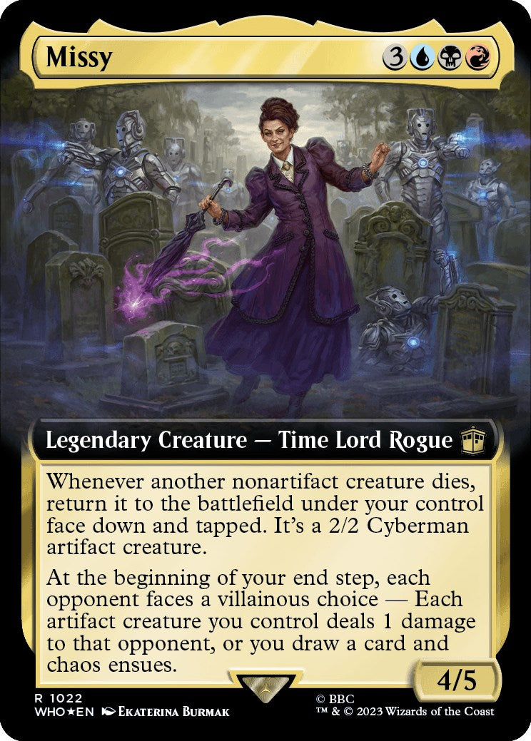 Missy (Extended Art) (Surge Foil) [Doctor Who] | Arkham Games and Comics