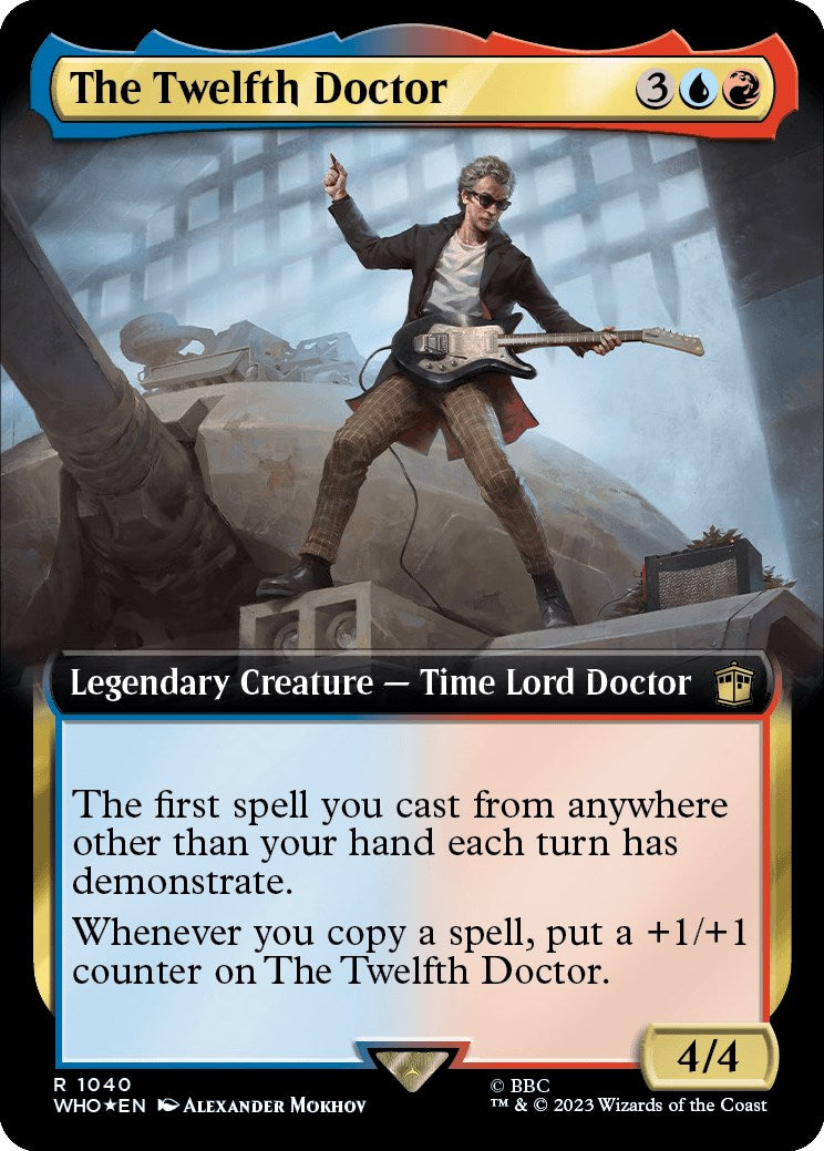 The Twelfth Doctor (Extended Art) (Surge Foil) [Doctor Who] | Arkham Games and Comics