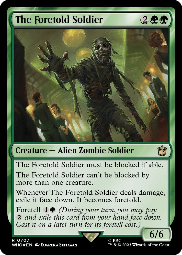 The Foretold Soldier (Surge Foil) [Doctor Who] | Arkham Games and Comics