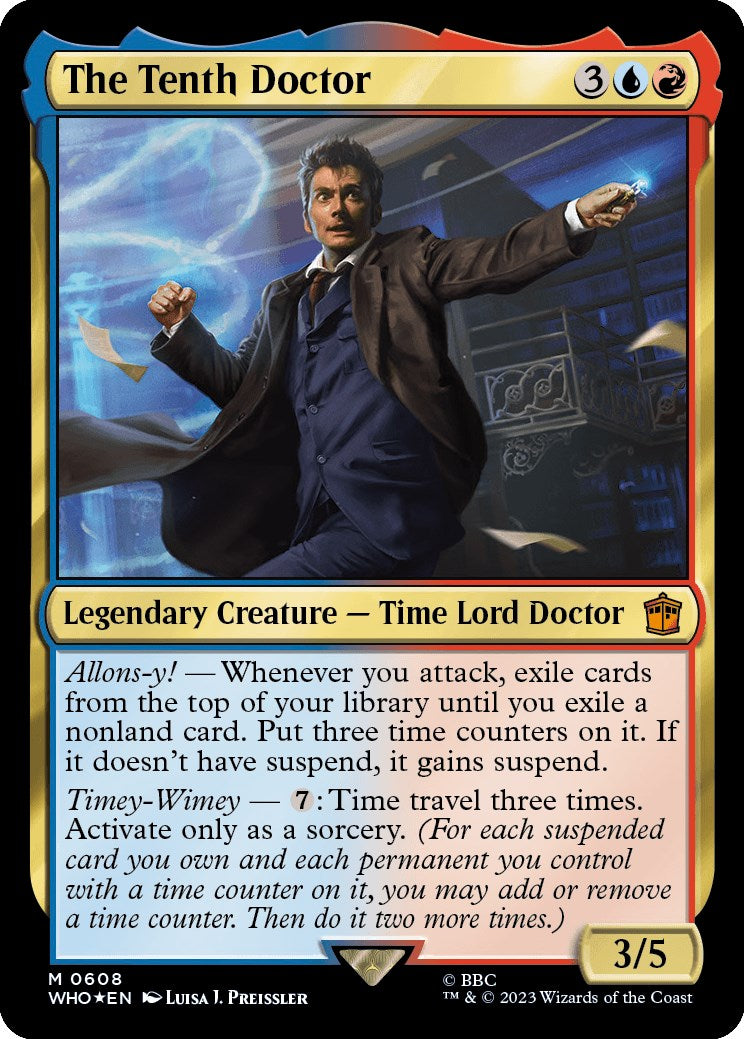 The Tenth Doctor (Surge Foil) [Doctor Who] | Arkham Games and Comics