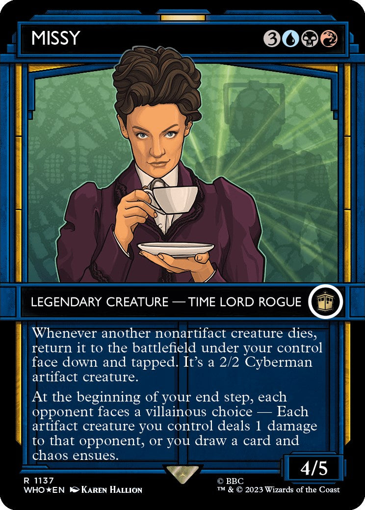 Missy (Showcase) (Surge Foil) [Doctor Who] | Arkham Games and Comics