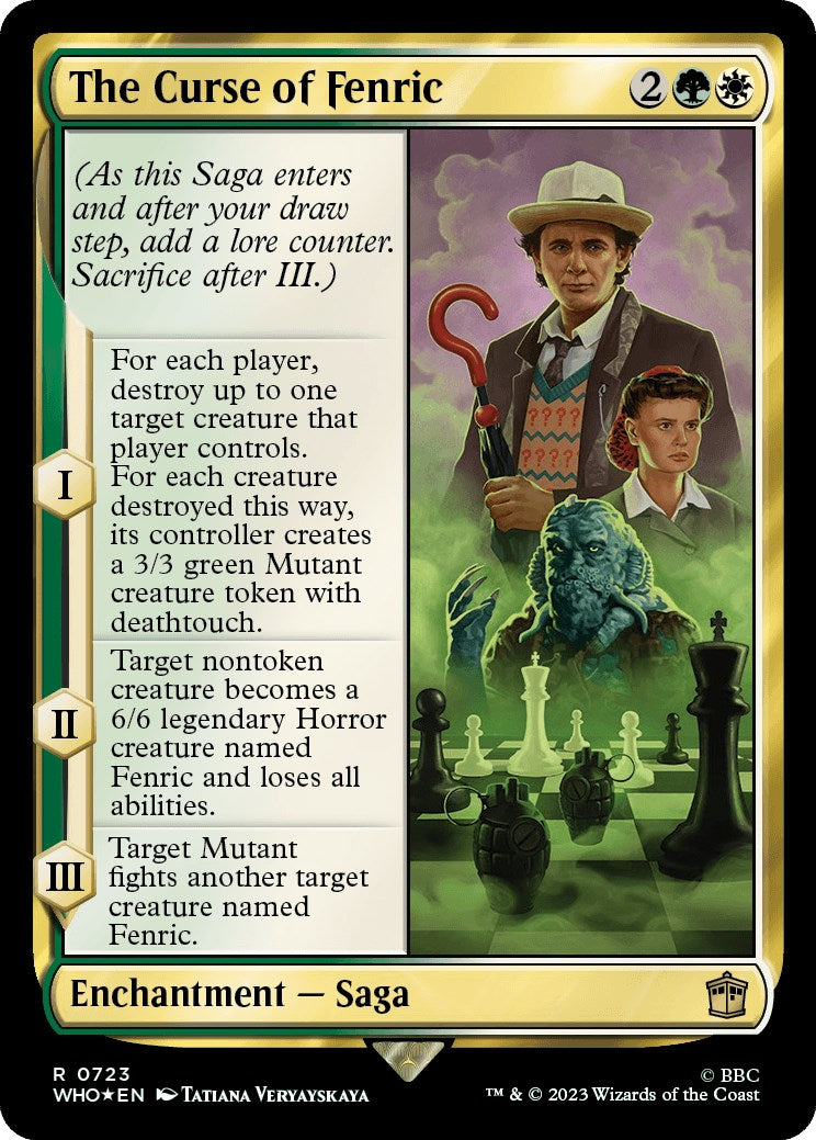 The Curse of Fenric (Surge Foil) [Doctor Who] | Arkham Games and Comics