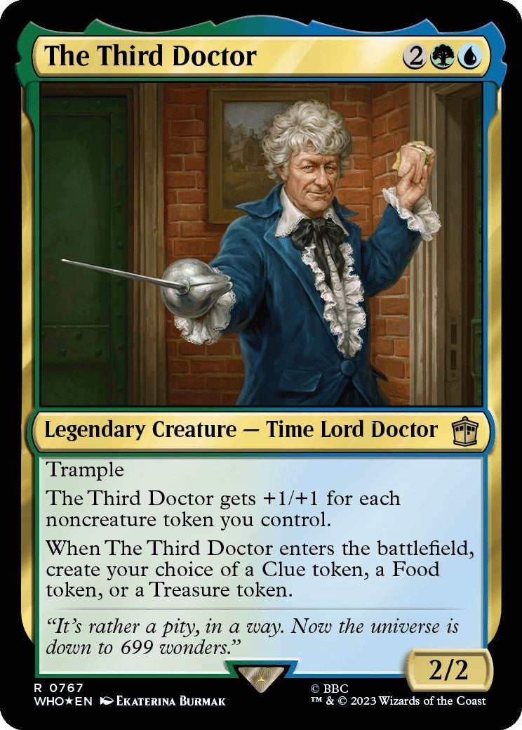 The Third Doctor (Surge Foil) [Doctor Who] | Arkham Games and Comics