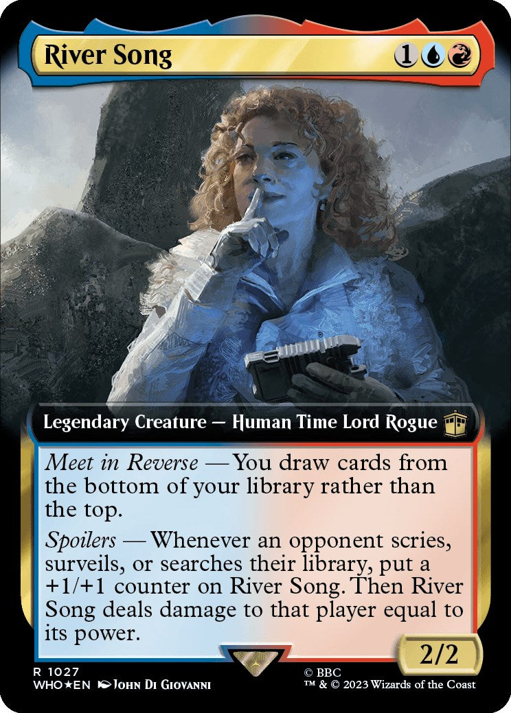 River Song (Extended Art) (Surge Foil) [Doctor Who] | Arkham Games and Comics