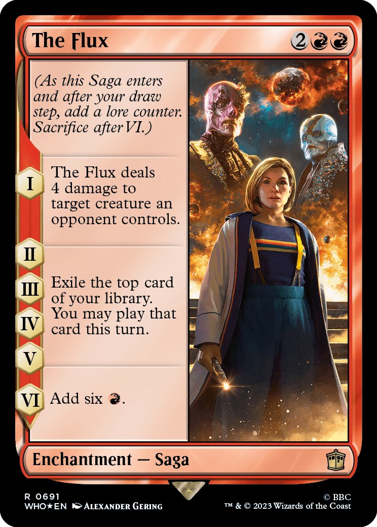 The Flux (Surge Foil) [Doctor Who] | Arkham Games and Comics