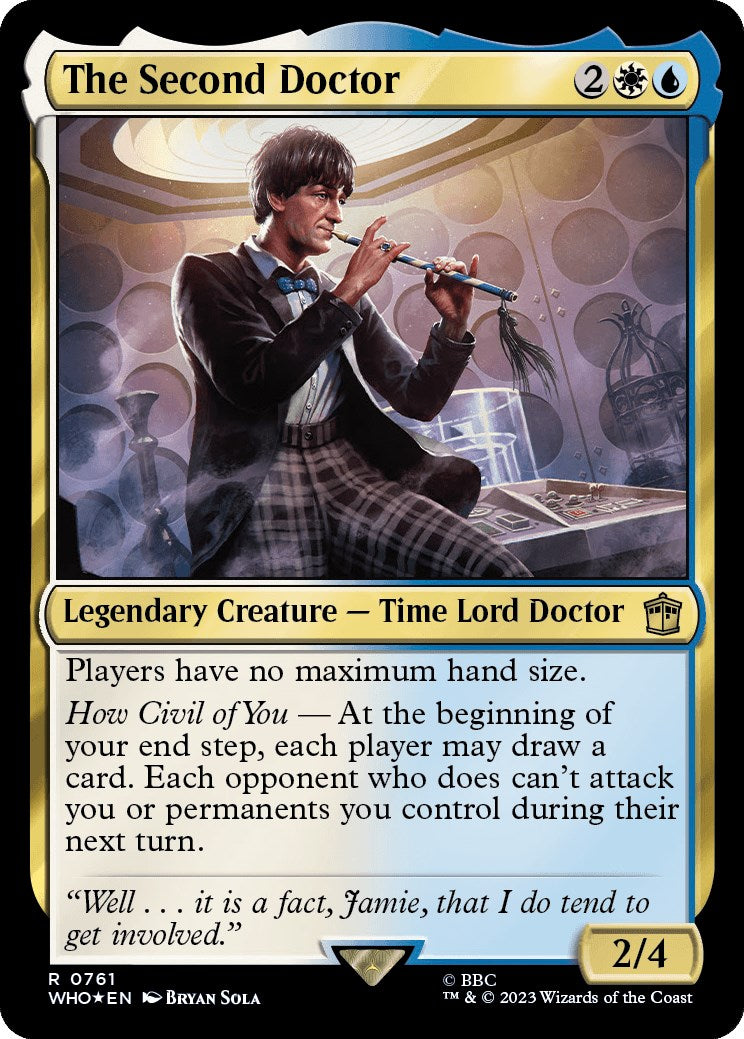 The Second Doctor (Surge Foil) [Doctor Who] | Arkham Games and Comics