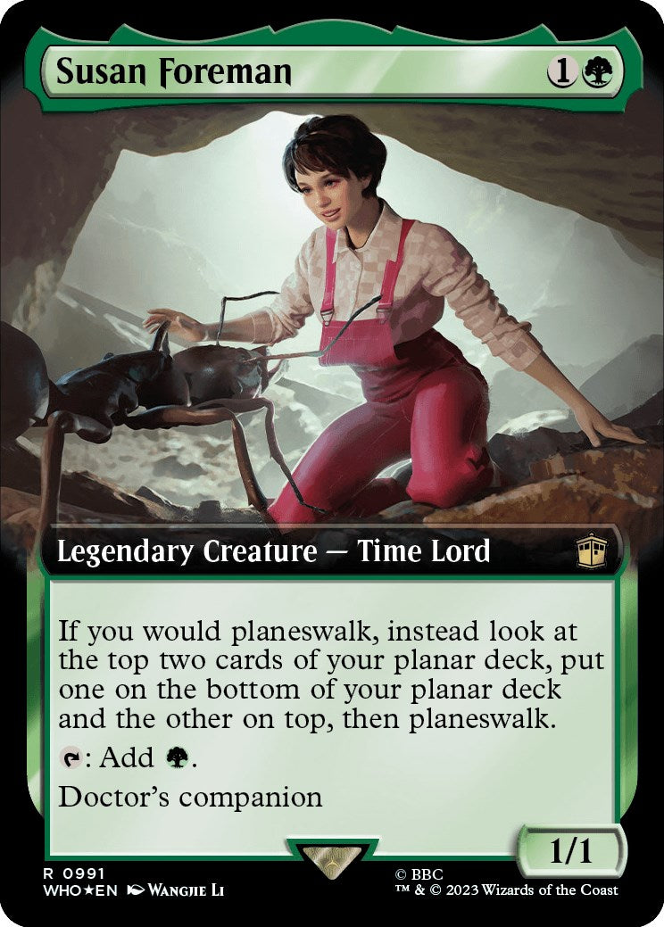 Susan Foreman (Extended Art) (Surge Foil) [Doctor Who] | Arkham Games and Comics