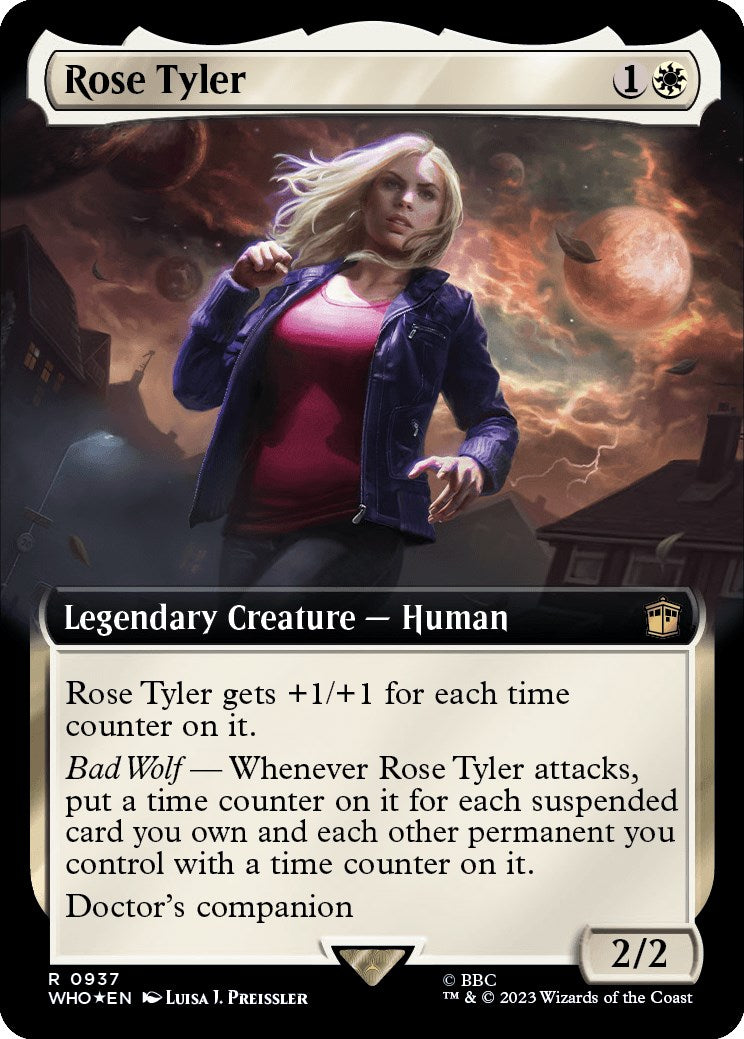 Rose Tyler (Extended Art) (Surge Foil) [Doctor Who] | Arkham Games and Comics