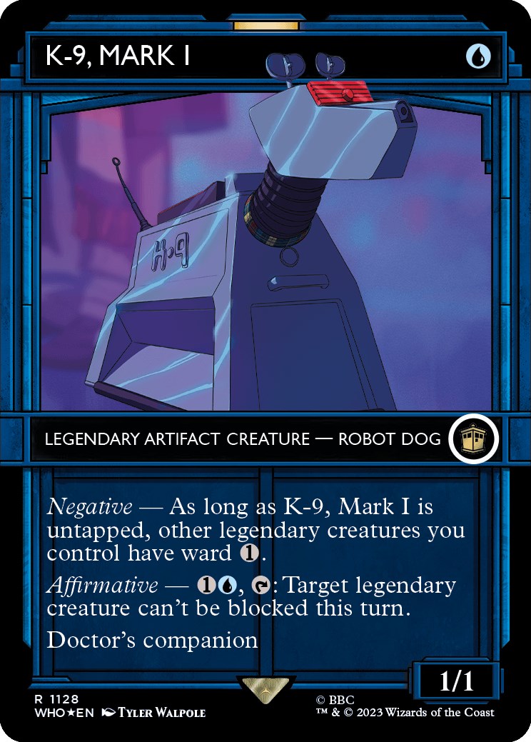 K-9, Mark I (Showcase) (Surge Foil) [Doctor Who] | Arkham Games and Comics