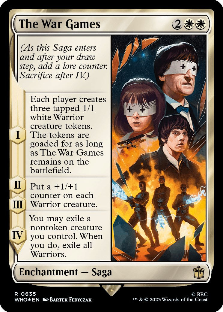 The War Games (Surge Foil) [Doctor Who] | Arkham Games and Comics