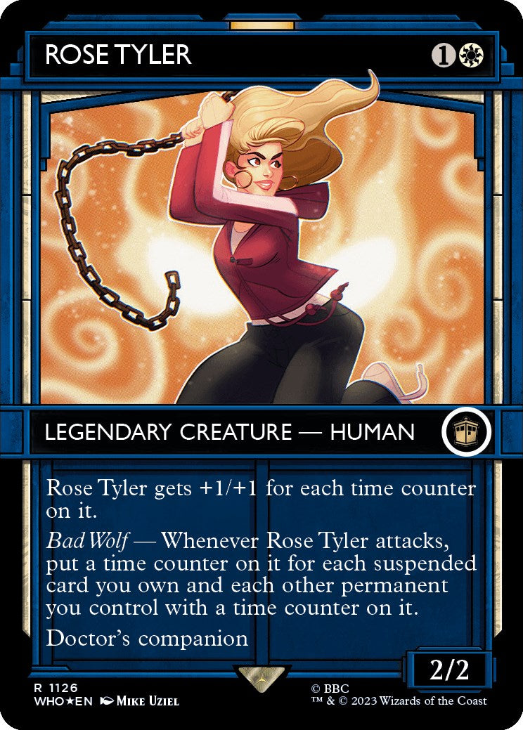 Rose Tyler (Showcase) (Surge Foil) [Doctor Who] | Arkham Games and Comics