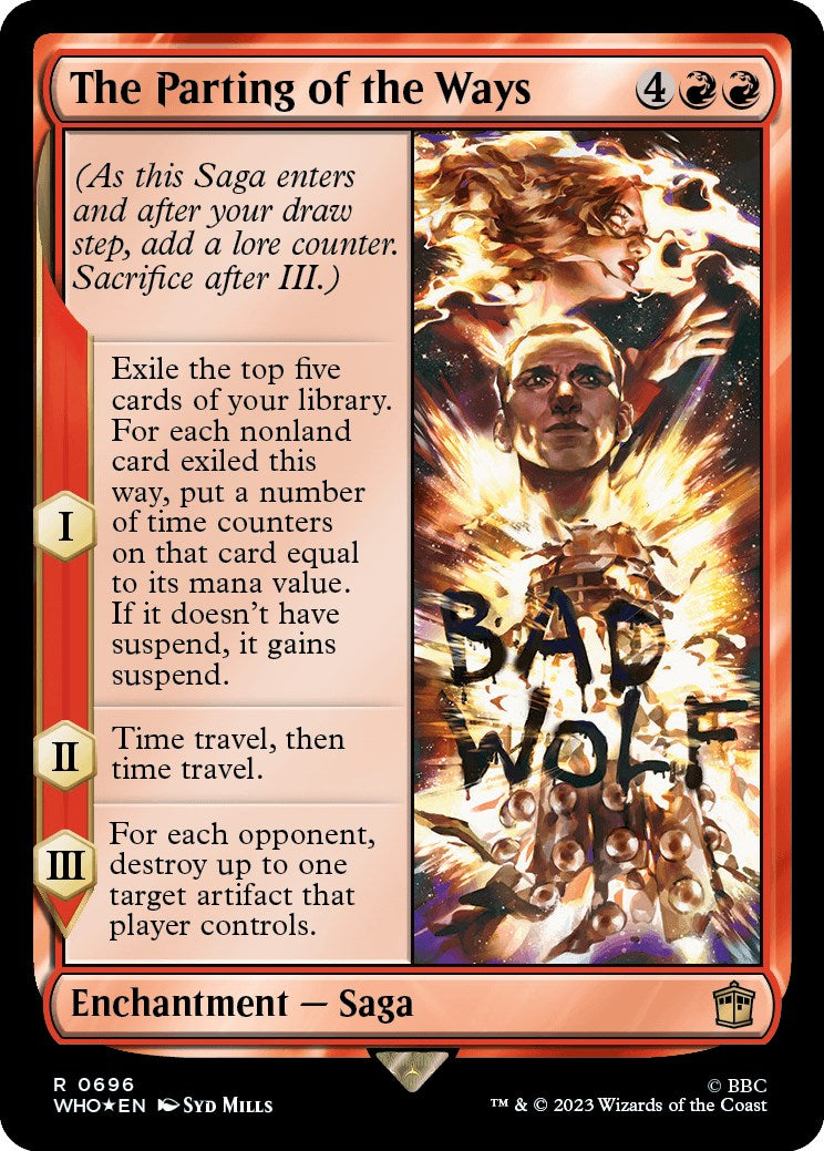 The Parting of the Ways (Surge Foil) [Doctor Who] | Arkham Games and Comics