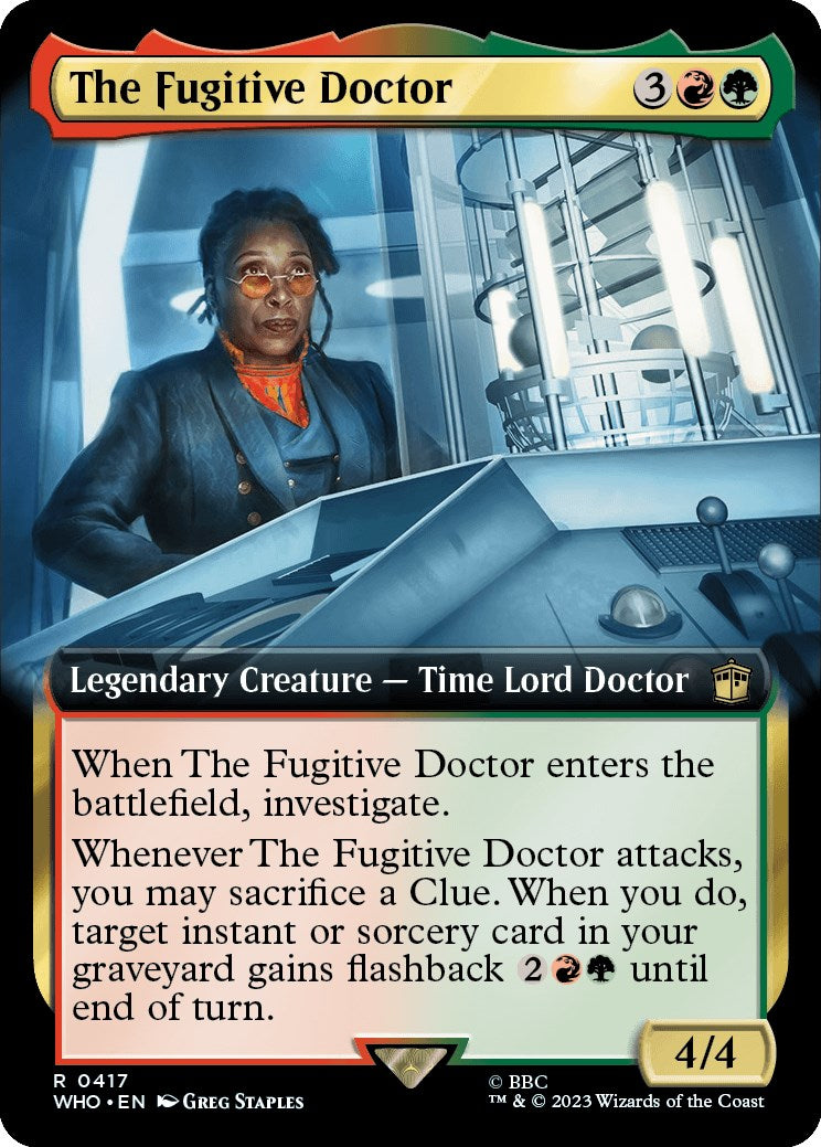 The Fugitive Doctor (Extended Art) [Doctor Who] | Arkham Games and Comics