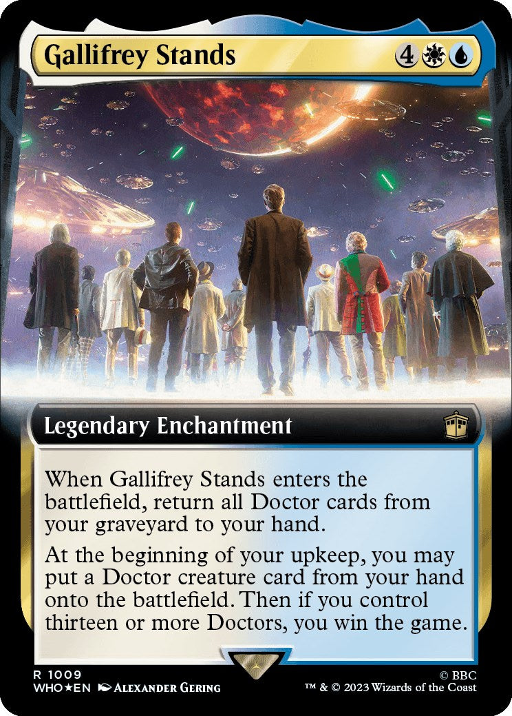 Gallifrey Stands (Extended Art) (Surge Foil) [Doctor Who] | Arkham Games and Comics