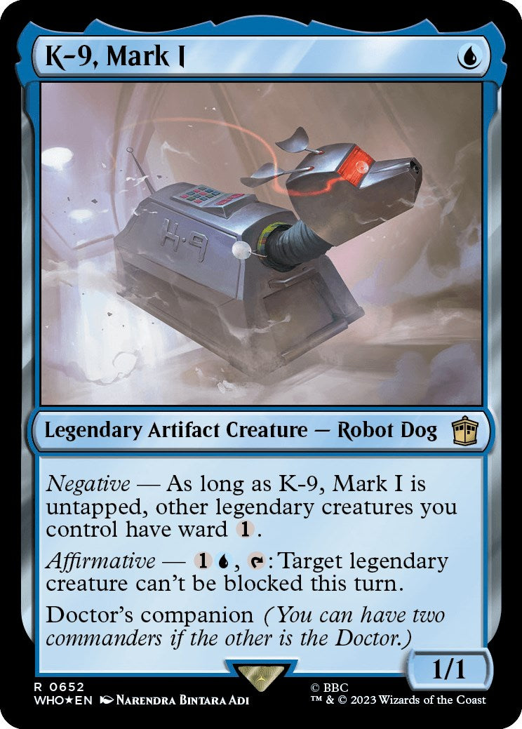 K-9, Mark I (Surge Foil) [Doctor Who] | Arkham Games and Comics