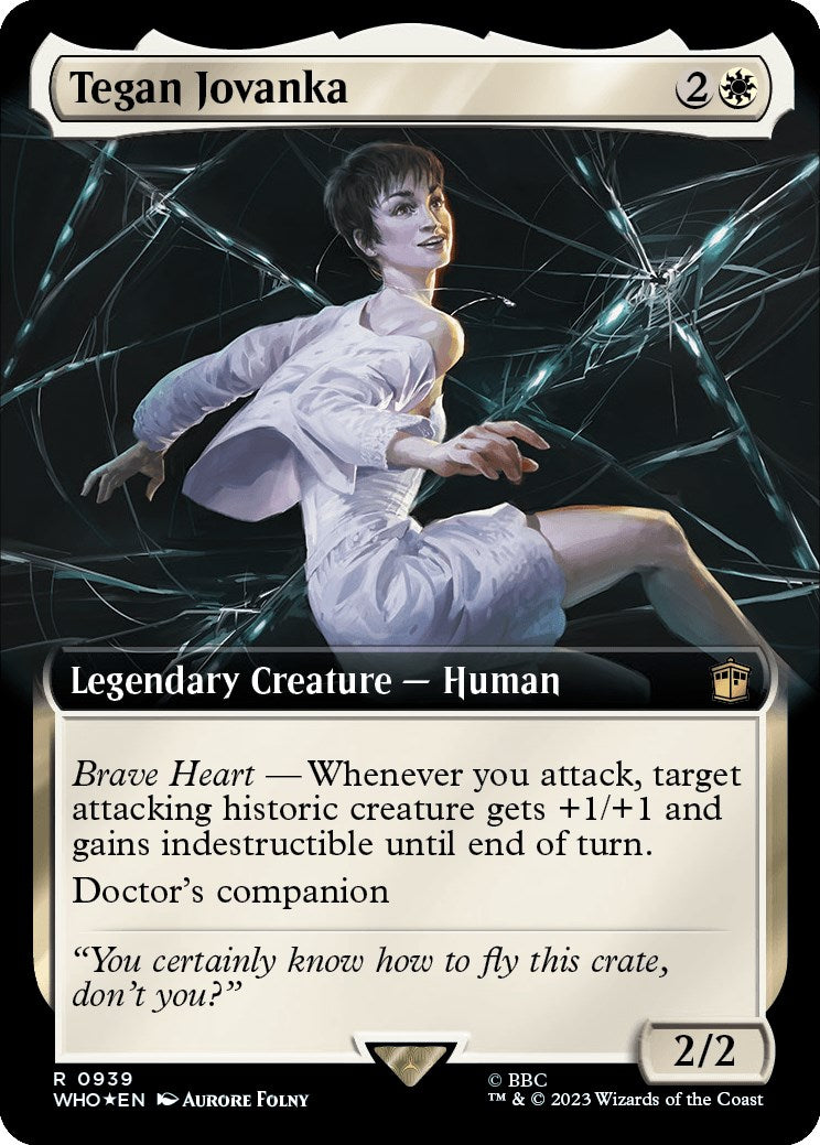 Tegan Jovanka (Extended Art) (Surge Foil) [Doctor Who] | Arkham Games and Comics