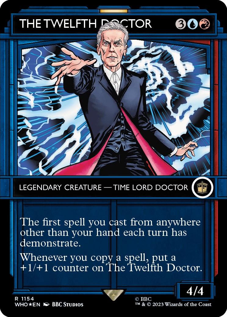 The Twelfth Doctor (Showcase) (Surge Foil) [Doctor Who] | Arkham Games and Comics